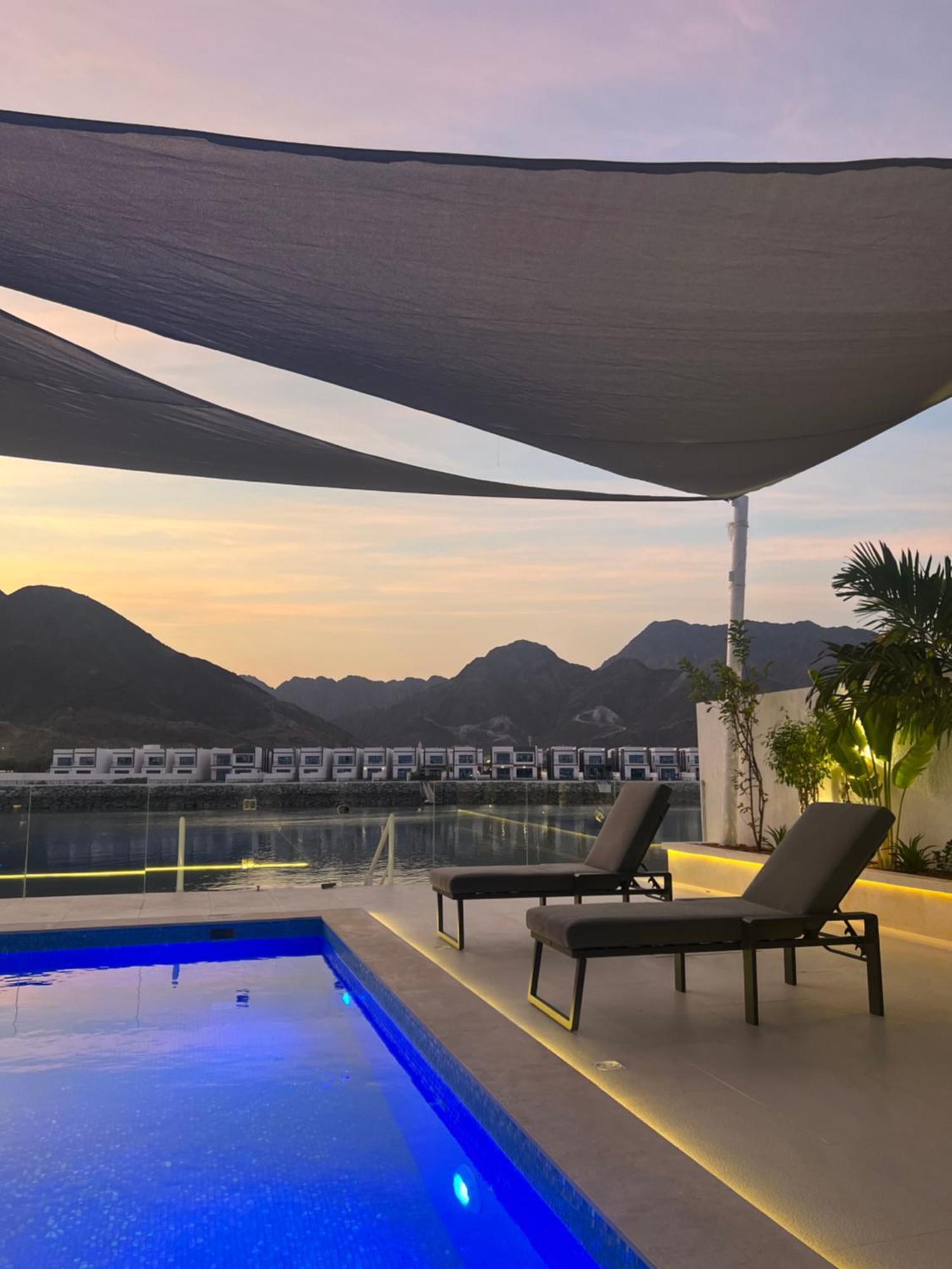 Al Dana Sea View Villa Al Fujayrah Exterior foto